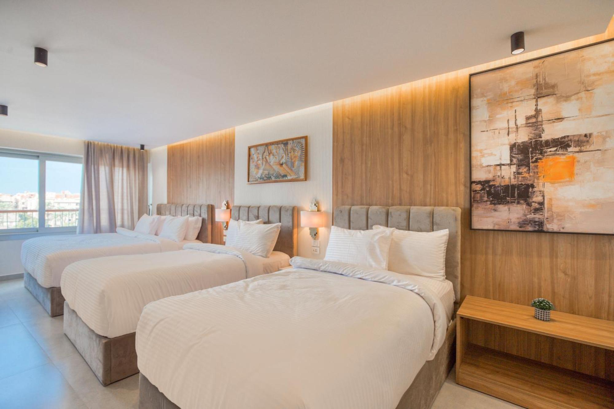 Kafret el-Gabal Galaxy Pyramids View Inn מראה חיצוני תמונה