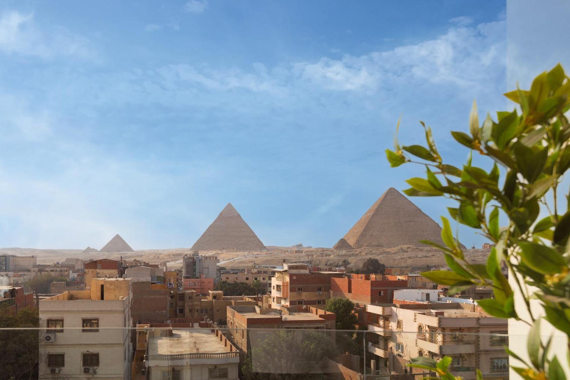 Kafret el-Gabal Galaxy Pyramids View Inn מראה חיצוני תמונה