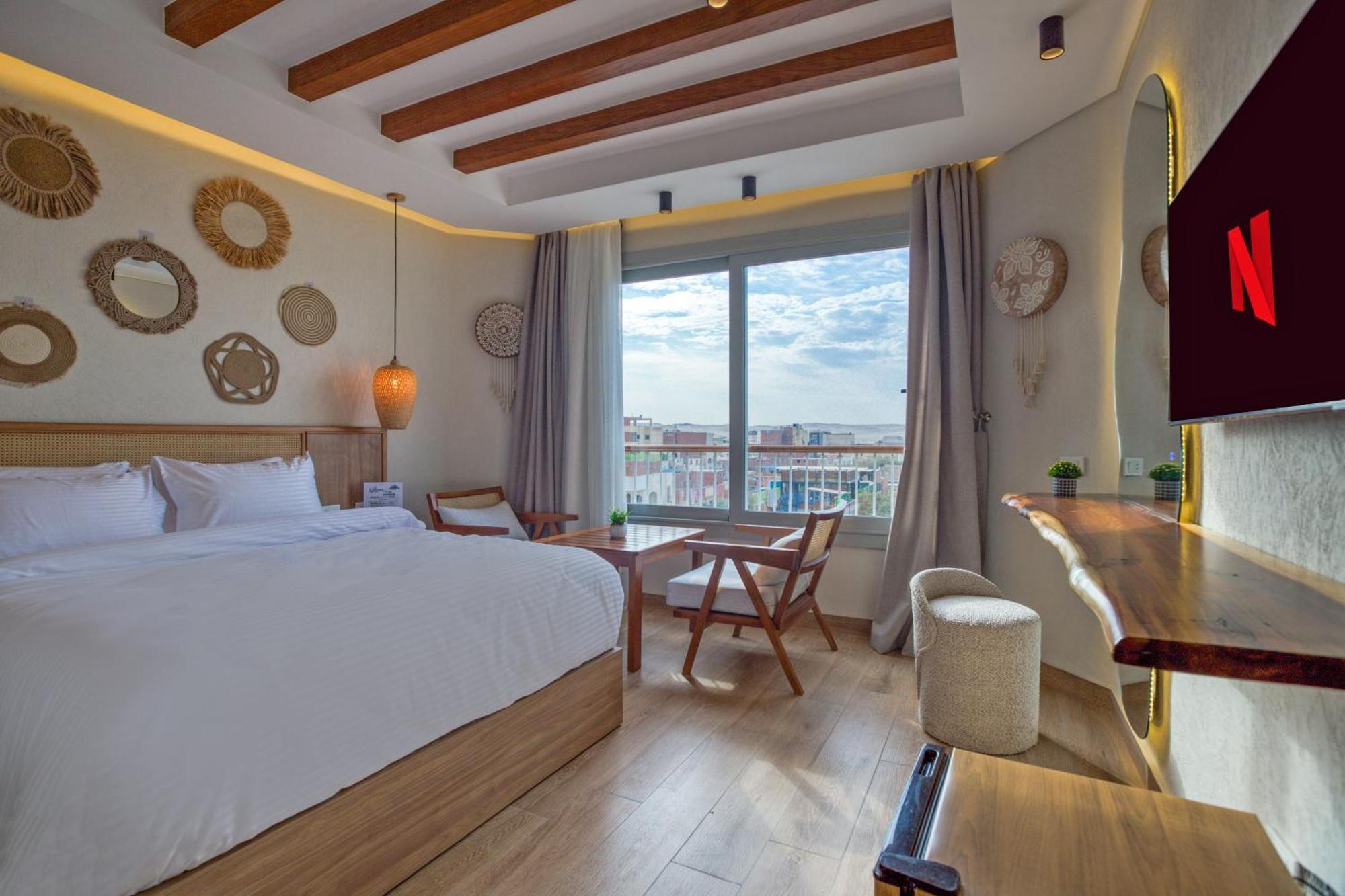 Kafret el-Gabal Galaxy Pyramids View Inn מראה חיצוני תמונה